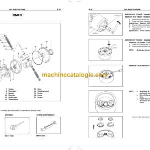 Hitachi J08C-TI Engine Manual