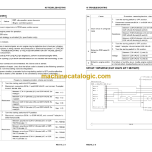 Komatsu HB215LC-3 Hydraulic Excavator Shop Manual (UENBM00463)