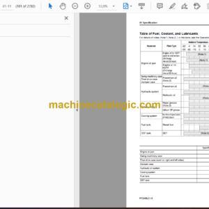 Komatsu PC240LC-11 Hydraulic Excavator Shop Manual (SEN06696-11)