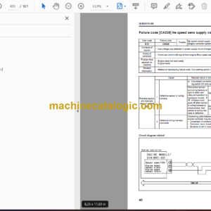 Komatsu PC160LC-7E0 Hydraulic Excavator Shop Manual (SEN01892-05)