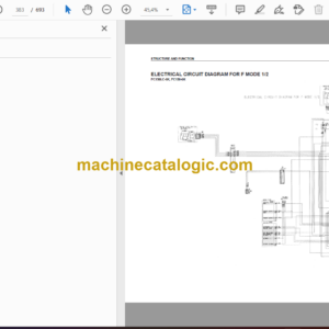 Komatsu PC150-6K PC150LC-6K Hydraulic Excavator Shop Manual (UEBM000701)