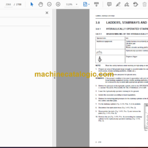 Komatsu PC3400-11M0 Hydraulic Excavator Shop Manual (SEN06694-04)