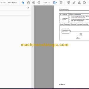 Komatsu PC360LC-11 Hydraulic Excavator Shop Manual (SEN06810-08)