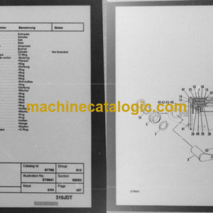 Hitachi CH210-310JDT Parts Catalog