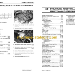 Komatsu PC200 PC200LC-7 PC210 PC210LC-7 PC220 PC220LC-7 Galeo Hydraulic Excavator Shop Manual (YEBM200301)