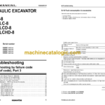 Komatsu PC450-8 PC450LC-8 PC450LCD-8 PC450LCHD-8 Galeo Hydraulic Excavator Shop Manual (UEN02223-00)
