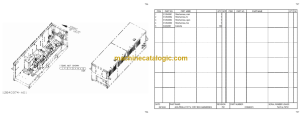 Hitachi EH4500 401MD, 401MDD, 402MD, 402MDC 411MD Parts Catalog