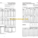 Tigercat TH575 Harvesting Head Service Manual (5750601–5752000) (28945AENG)