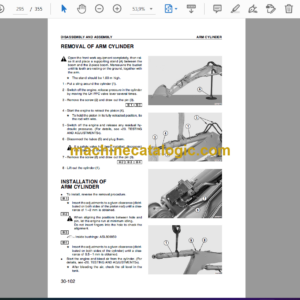 Komatsu PC75-1 Hydraulic Excavator Shop Manual (WEBM000500)