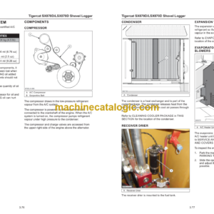 Tigercat SX870D, LSX870D Shovel Logger Service Manual (87043501 – 87045000) (64945AENG)