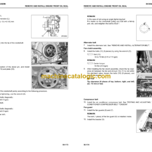 Komatsu HB215LC-3 Hydraulic Excavator Shop Manual (UENBM00462)