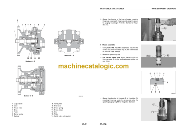 Komatsu PC75-1 Hydraulic Excavator Shop Manual (WEBM000500)