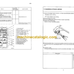 Komatsu PC600-6 PC600LC-6 Field Assembly Manual (SEAW004900)