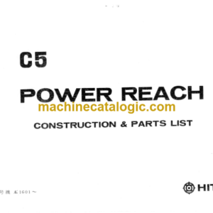 Hitachi C5 Power Reach Parts Catalog