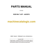 BELL B25D - MK 7 Parts Manual