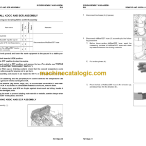 Komatsu PC170LC-11 Hydraulic Excavator Shop Manual (WENBM00150)