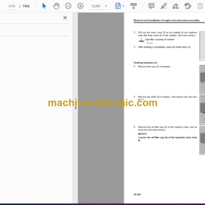 Komatsu PC138USLC-10 Hydraulic Excavator Shop Manual (SEN06062-15)