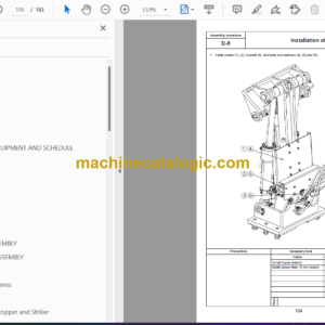 Komatsu PC650LC-11 Hydraulic Excavator Field Assembly Manual (GEN00149-07)