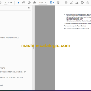 Komatsu PC1250-8 PC1250LC-8 PC1250SP-8 Hydraulic Excavator Field Assembly Instruction (GEN00055-08)