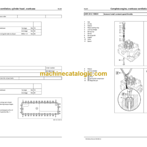 Hitachi OM460LA Engine Manual