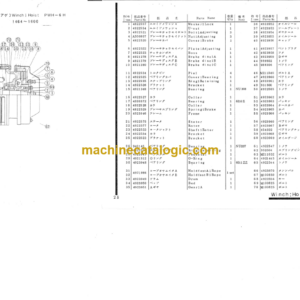 Hitachi C5 Power Reach Parts Catalog