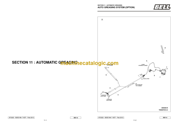 BELL B25D - MK 7 Parts Manual