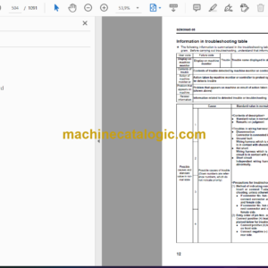 Komatsu PC270-8 PC270LC-8 Hydraulic Excavator Shop Manual (SEN00420-15)