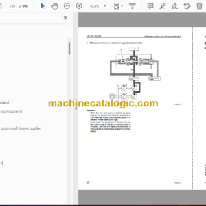 Komatsu PC600-8 PC600LC-8 Hydraulic Excavator Shop Manual (UEN00128-03)