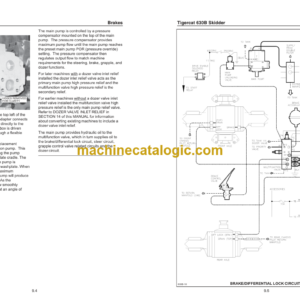 Tigercat 630B Skidder Service Manual (6301001 – 6301999) (13062A)