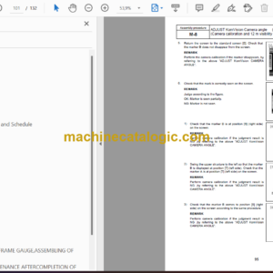 Komatsu HB365LC-3 Hydraulic Excavator Field Assembly Instruction (GEN00146-03)