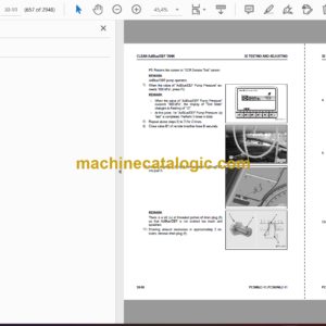 Komatsu PC360-11 PC360LC-11 PC360NLC-11 PC390HRD-11 Hydraulic Excavator Shop Manual (UENBM00394)