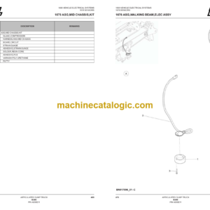 BELL E-SERIES ADT – B30E – Parts Manual