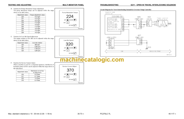 Komatsu PC270LC-7L Hydraulic Excavator Shop Manual (CEBM005905)