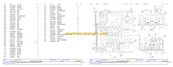 Hitachi EH3500 341SDD, 341SDC, EXXARO 8DS, 341SD, 342SD, 342SDC Parts Catalog