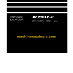 Komatsu PC210LC-11 Hydraulic Excavator Shop Manual (SEN06695-01)