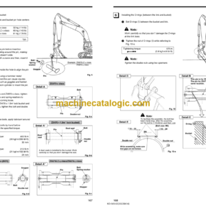 Hitachi ZX-6 Assembly Procedure Manual