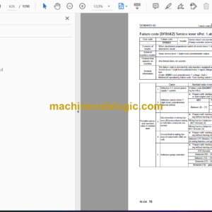 Komatsu PC88MR-8 Hydraulic Excavator Shop Manual (SEN04329-15)