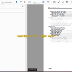 Komatsu PC25MR-5 Hydraulic Excavator Shop Manual (SEN06967-00)