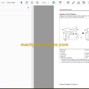 Komatsu PC1250-11 PC1250LC-11 PC1250SP-11 Hydraulic Excavator Shop Manual (SEN06624-12)