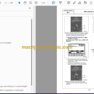 Komatsu PC490LCi-11 Hydraulic Excavator Field Assembly Manual (GEN00145-04)