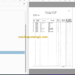 Hitachi CX650-2,CX700-2 Crawler Crane Parts Catalog
