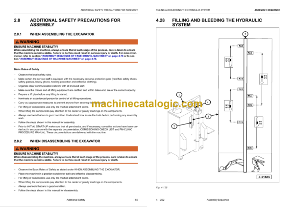 Komatsu PC4000-6 Hydraulic Excavator Shop Manual (AM08205TIER2up-EN-2)