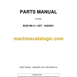 BELL B25D Mk 6.1 ADT Parts Manual