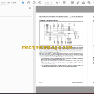 Komatsu PC360-11 PC360LC-11 PC360NLC-11 Hydraulic Excavator Shop Manual (UENBM00393)