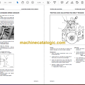 Komatsu PC750SE-7K PC750LC-7K Hydraulic Excavator Shop Manual (UEBM002400)