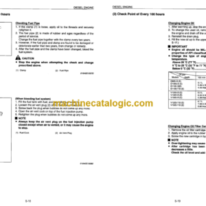 Hitachi 05 SERIES Engine Manual