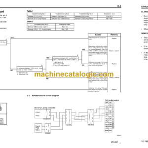 Komatsu PC300LC-6 PC300HD-6 Hydraulic Excavator Shop Manual (CEBM002901)