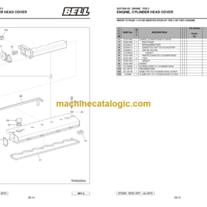 BELL B25D Mk 6.1 ADT Parts Manual