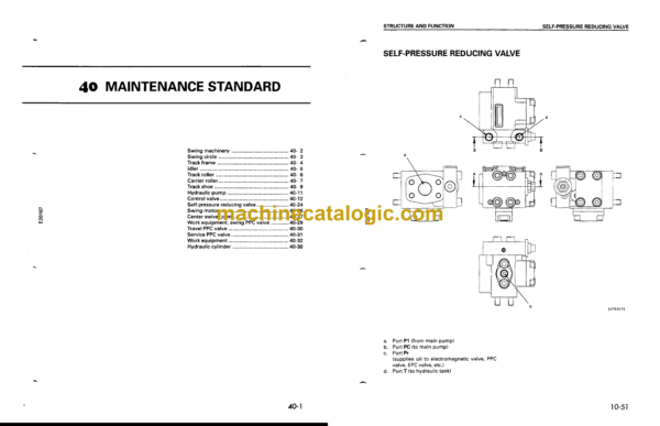 Komatsu PC60-7 PC60-7B Hydraulic Excavator Shop Manual (SEBM010911)