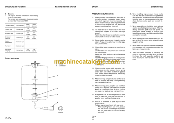 Komatsu PC200EN, PC200EL-6K Hydraulic Excavator Shop Manual (UEBM000301)!